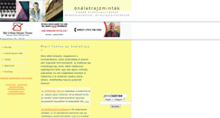Desktop Screenshot of oneletrajzmintak.hu